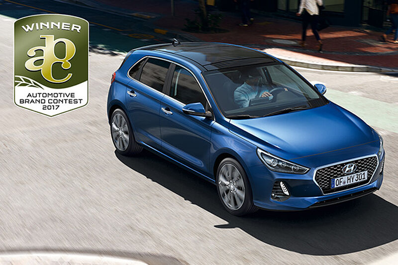 Hyundai siegt in drei Kategorien beim Automotive Brand Contest 2017