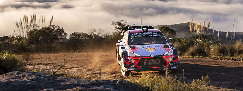 Hyundai feiert Doppelsieg bei Rallye Argentinien