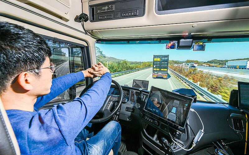 Hyundai arbeitet am autonom fahrenden und vernetzten Lkw