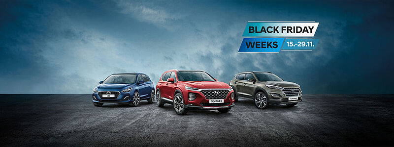 Hyundai bietet bei den Black Friday Weeks attraktive Prämien