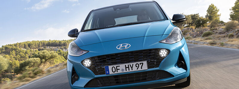Hyundai i10 gewinnt Vergleichstest und erhält Auto Bild-Testsiegel