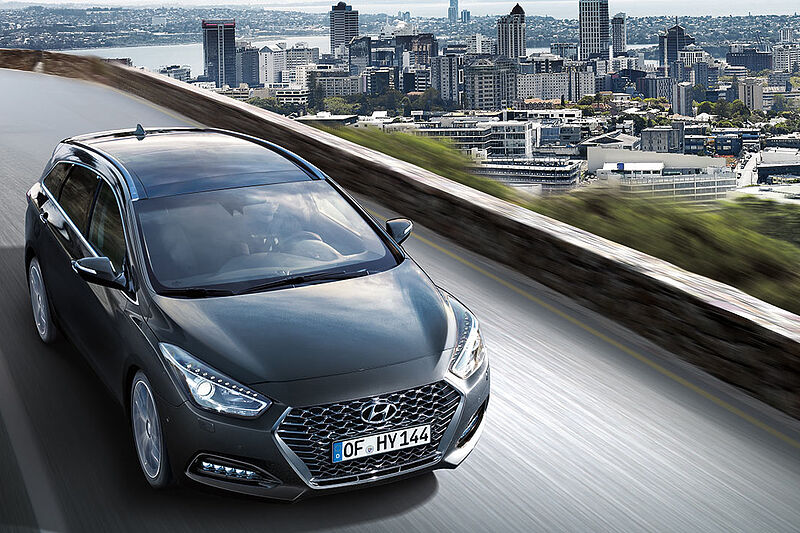 Hyundai i40 Kombi im neuen Modelljahr nochmals attraktiver