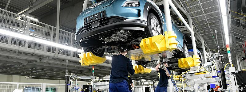 Hyundai startet Produktion und Lieferung des Kona Elektro aus Nošovice