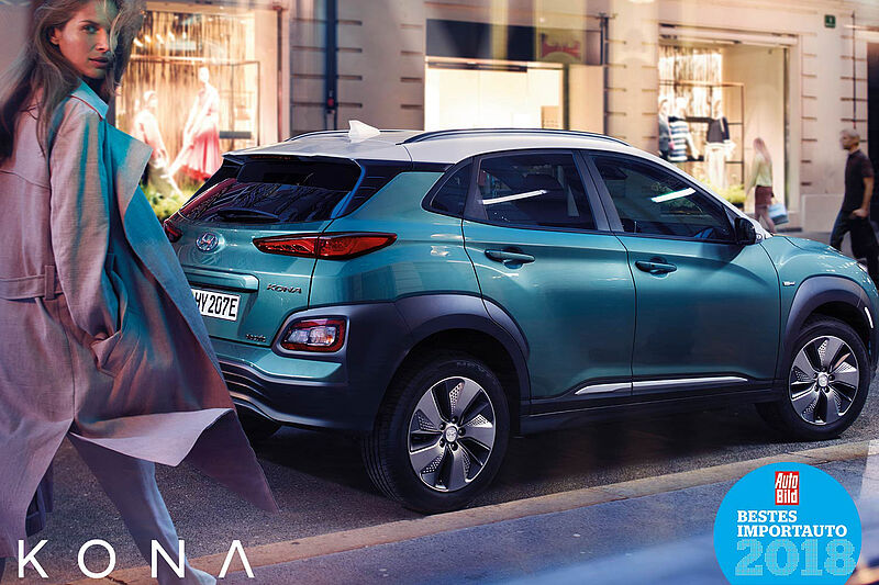 Hyundai Kona Elektro von Auto Bild zum Import-König gekürt