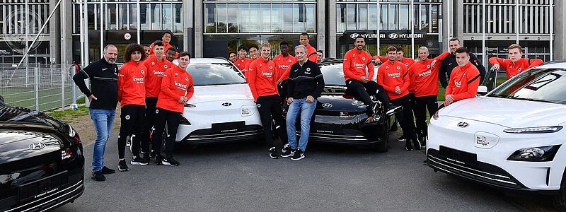 KONA Elektro Sonderedition für Mitglieder von Eintracht Frankfurt