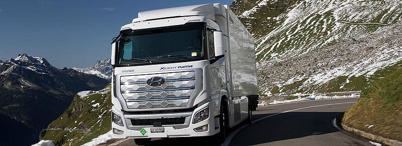 Hyundai XCIENT Fuel Cell erreichen Marke von einer Million Kilometer